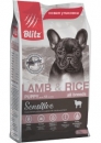 Сухой корм для собак Blitz Sensitive Lamb&Rice All Breeds Puppy