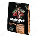 Сухой корм для собак AlphaPet sensitive Adult mini lamb & rice