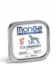 Консервы для собак Monge SOLO MANZO