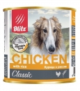 Консервы для собак Blitz Classic Chiken & Rice