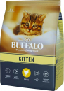 Сухой корм для кошек Mr. Buffalo KITTEN для котят с курицей 