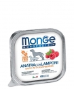 Консервы для собак Monge ANATRA CON LAMPONI