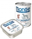 Консервы для собак Monge SOLO AGNELLO