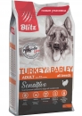 Сухой корм для собак Blitz Sensitive Turkey&Barley All Breeds Adult