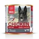 Консервы для собак Blitz Classic Chiken & Veal