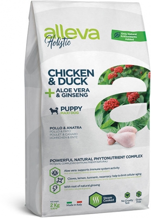 Сухой корм для собак Alleva Holistic Chicken & Duck Puppy Medium/Maxi