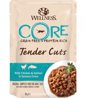 Консервы для кошек Wellness Core Tender Cats Chicken & Salmon