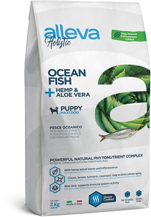 Сухой корм для собак Alleva Holistic Ocean Fish Puppy Maxi