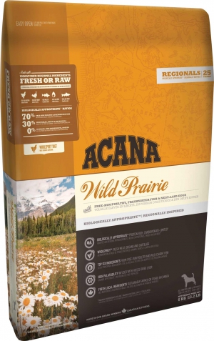 Сухой корм для собак Acana Wild Prairie (линия Regionals)
