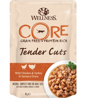 Консервы для кошек Wellness Core Tender Cats Chicken & Turkey 