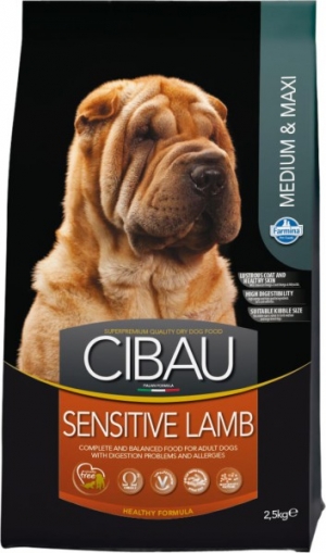 Сухой корм для собак Farmina Cibau Sensitive Lamb Medium/Maxi Adult
