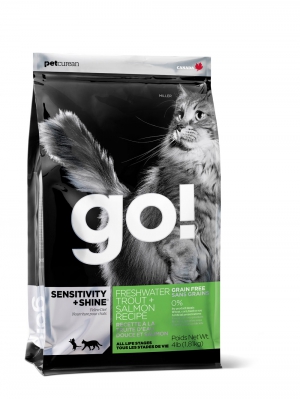 Сухой корм для кошек GO! Sensitivity + Shine Trout&Salmon Cat 