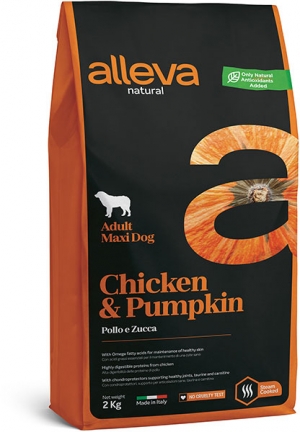 Сухой корм для собак Alleva Natural Chiken&Pumpkin Adult Maxi