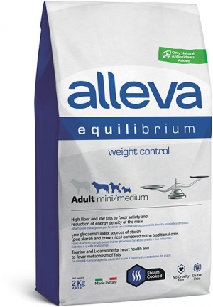 Сухой корм для собак Alleva Equilibrium Weight Control Adult Mini/Medium